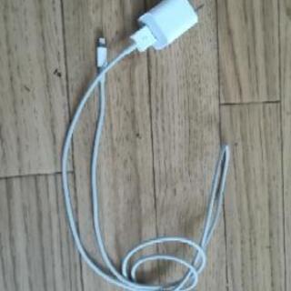 iphoneケーブルと充電器