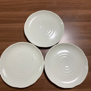 直径約21cm 丸皿　3枚　白　無料