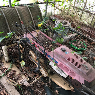 【ジャンク】 ヤンマー 歩行型田植機 YP450 4条植え 動作...