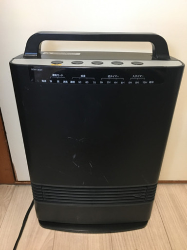 値下！加湿機能付き電気ファンヒーター