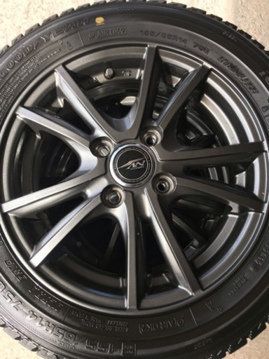 軽自動車用155/65/14アルミホイール付きスタッドレスタイヤはいかがでしょうか？