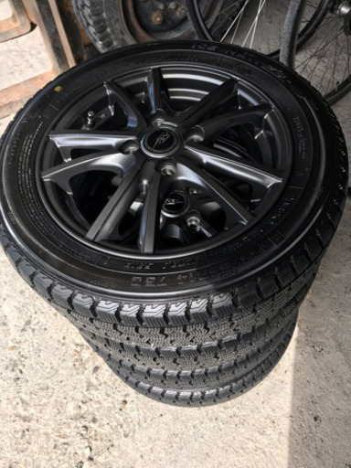 軽自動車用155/65/14アルミホイール付きスタッドレスタイヤはいかがでしょうか？