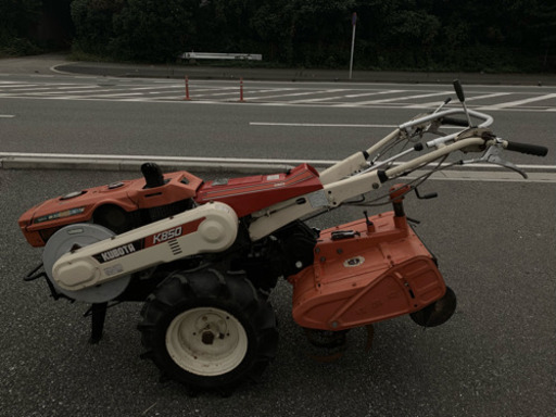 ☆中古品 クボタ 耕運機 K850(E850K) ディーゼルエンジン☆