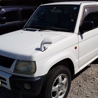 値下　仙台　激安コミコミ ５９０００円  パジェロミニ　人気の白　切替４ＷＤ　タイベル交換歴あり バリ山スタッドレス装備　追加画像８５枚の画像