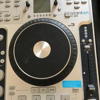 スタントンCDターンテーブルC.314*1台とDJミキサーM.202  の画像