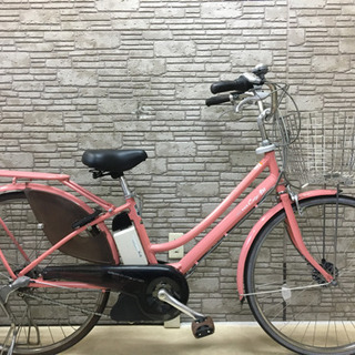 東京23区配達無料  新基準  ヤマハ パスシティM  6Ah リチウム 電動自転車 中古 ☆26☆
