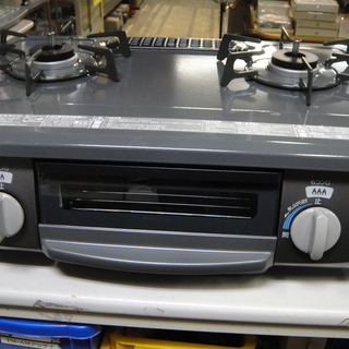 2018年製 リンナイ LPガスステーブル KGM563DGR 右強火 水無し片面