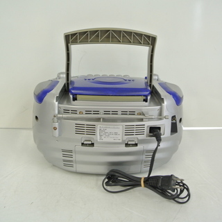 ＣＤラジオ付カセットプレーヤー 単一電池対応 防災に 2002年製 ティーエムセントラル CD-450の画像