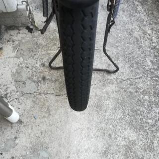 自転車　ワイン色　２６インチの画像