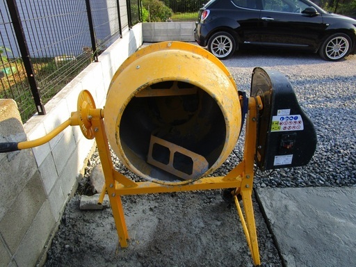 コンクリートミキサーDIY まぜ太郎　AMZ-50Y  アルミス　中古