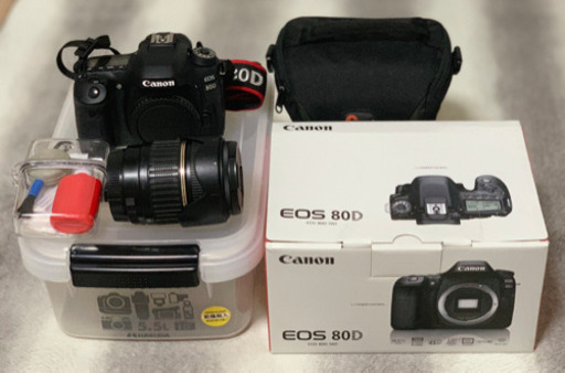 ※値下げ済※期間限定価格※canon EOS 80D 一眼レフカメラ