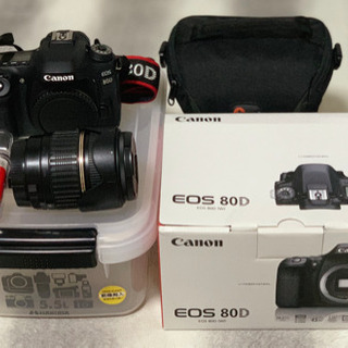 ※値下げ済※期間限定価格※canon EOS 80D 一眼レフカメラ