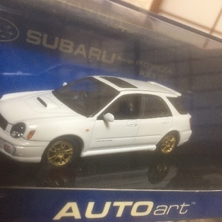 (配送対応可能) オートアート製  スバルインプレッサWRXワゴ...