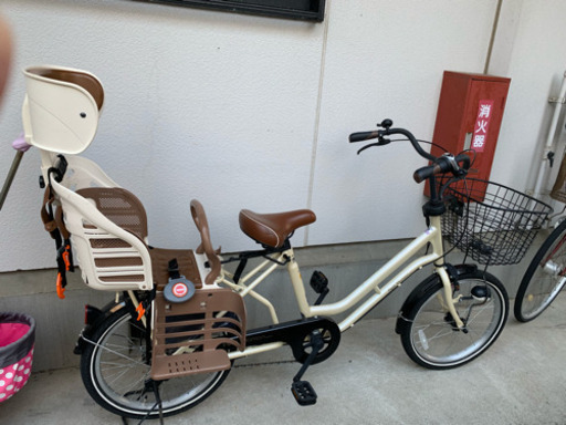 2018年購入 子供乗せつきママチャリ ※要内容確認してください