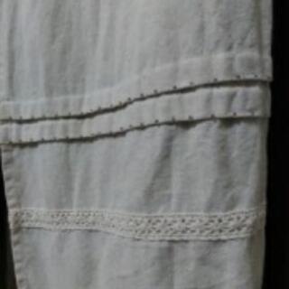 ベージュののれん　差し上げますの画像