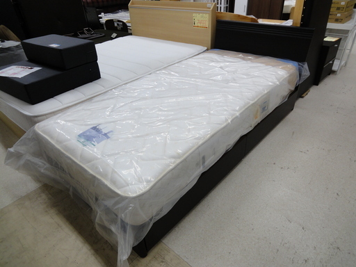 ASLEEP アスリープ シングルベッド 収納引出付 ブラウン【ユーズドユーズ名古屋天白店】