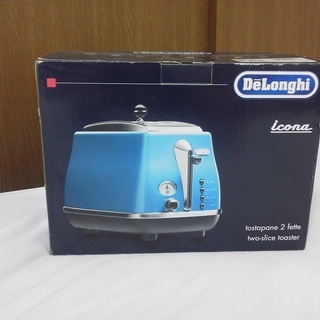 【未使用】DeLonghi　デロンギ　ポップアップトースター　CTO2003J-B 青の画像