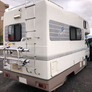 ハイエース　キャンピングカー　ディーゼル　6人乗り　鹿児島県　諸費用込み　170万円　ガス　ボイラー　シャワー　トイレ　の画像
