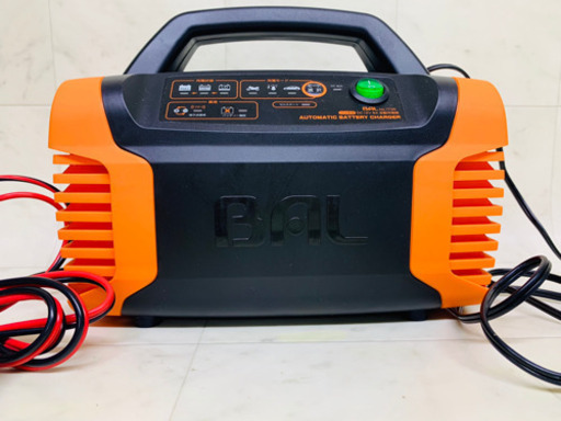 BAL 1735 12vバッテリー専用 全自動充電器 