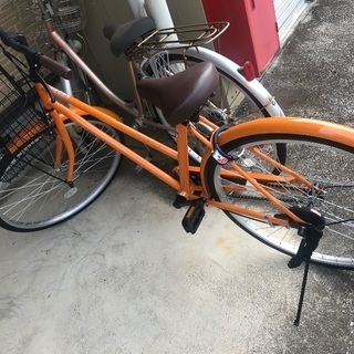 【7月購入】26インチ自転車