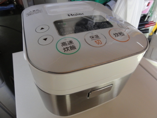 北７２７　ハイアール　炊飯器　３合炊き　２０１６年製　マイコンジャー　JJ-M31A