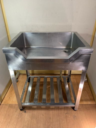 業務用 ステンレス 1層シンク流し台  W700xD550xH800mm