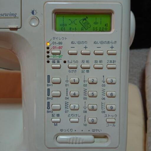 ジャノメの電子ミシン