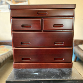 新品 Ｂ品 傷あり 家具収納 紫檀色