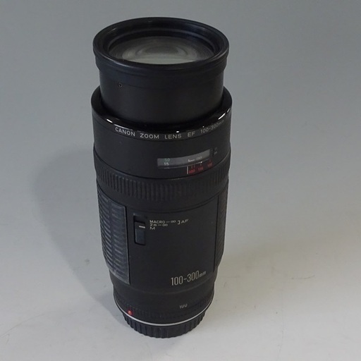 中古 キャノン/Canon ZOOMレンズ EF 100-300mm 1:5.6 シャッターきれる 送料800円