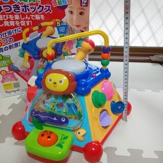 中古ベビーおもちゃ「たのしく知育！やみつきボックス」箱付き美品の画像