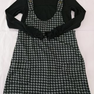 マタニティ　ジャンスカ＆長袖カットソー