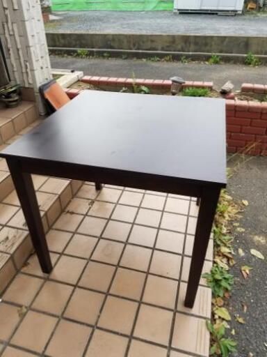 中古/木製テーブル　ダイニングテーブル