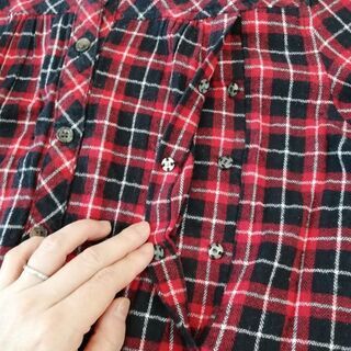 マタニティ　シャツワンピースの画像