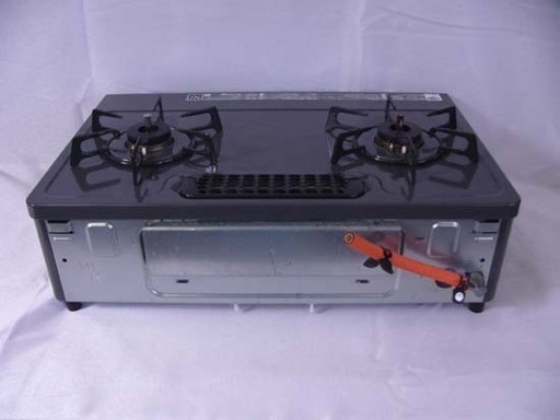 カード決済対応！19K0204 6 Rinnai/リンナイ LPガス用 ガステーブル KGM64DG RT64JH-L 強火左 ガスコンロ 中古 キャッシュレス・消費者還元事業 対象店舗です！