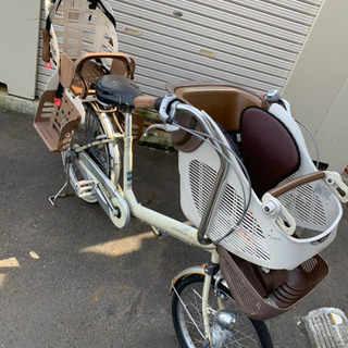 取引中　　子ども乗せ自転車 3人乗り対応