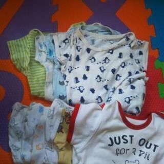 サイズ90cm 10枚 半袖 ロンパース