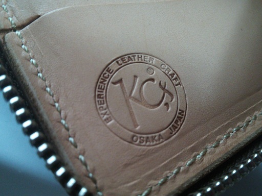 《美品》KC,s BILLFOLD　ラウンドジップ　ケーシーズ ビルフォード