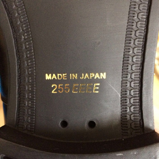 値下げ！新品 日本製■bison 靴 25.5cm■ビジネス 黒 ブラック made in JAPANの画像