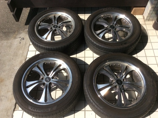 SPORSH WHEELS YOKOHAMAタイヤ　 ECOS BluEarth　215/55R17