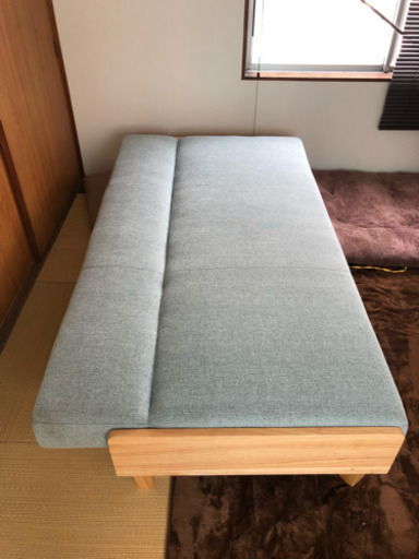 美品 ソファベッド