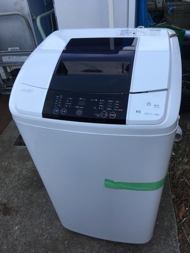 中古品　単身用　Haier　ハイアール 5.0kg 全自動洗濯機  JW-K50H　※2015年製