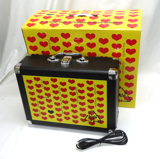 ION×hide UPZZ-1778 完全受注生産品 hide Vinyl Motion Portable