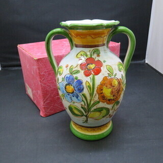 未使用 長期保管品 ポンテ 花瓶 壺 イタリア製