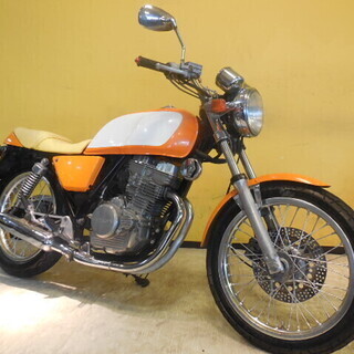 最終売り切り！HONDA GB250クラブマン　オレンジ/白 現...
