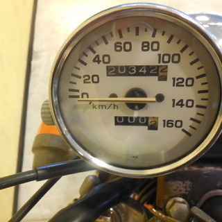 最終売り切り！HONDA GB250クラブマン　オレンジ/白 現状中古車 即渡し可　全車大幅値下げ　エンジン始動OK　 消費者還元事業対象店舗　在庫入替一掃 の画像