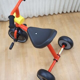 西松　三輪車　レッド【モノ市場知立店】134 の画像