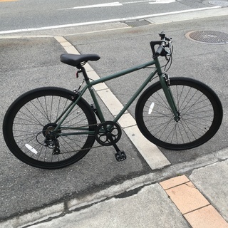 新車】 クロスバイク backpacker. マットブラック