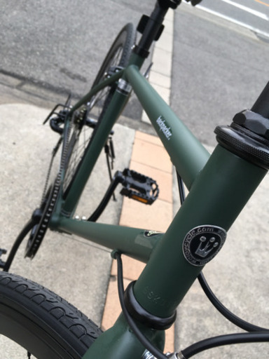 《新車》クロスバイク　backpacker. マットカーキ