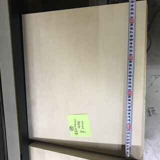 【緊急値下げ】ベニア18ｔ 450X400mm   4枚