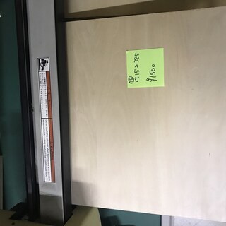 【緊急値下げ】ベニア18ｔ 415X385mm   6枚